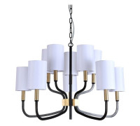 Подвесная люстра Newport DARINA 35210/С black+brass