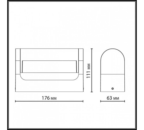 Накладной светильник Odeon Light NATURE 7117/12WL