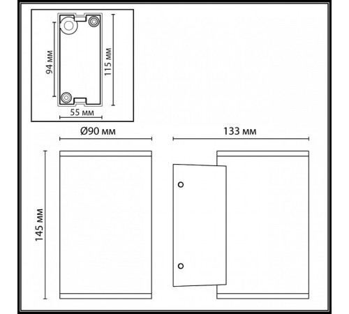Накладной светильник Odeon Light Long 7142/12WL