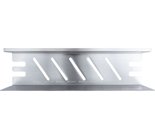 Полка Aquanet Магнум 400х120х100 мм сталь браш 00334110