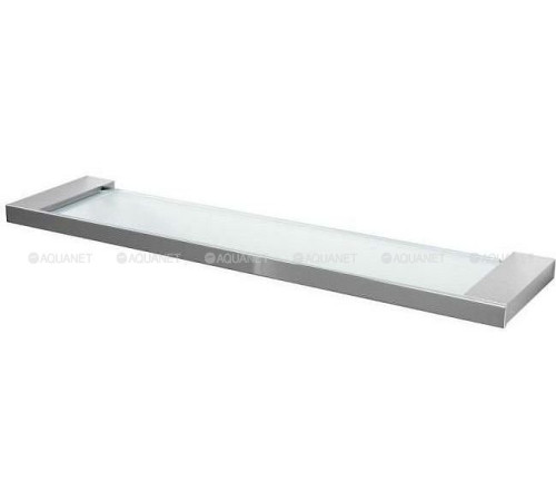 Полка стеклянная Aquanet 5687 56 см хром 5687