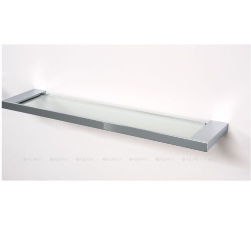 Полка стеклянная Aquanet 5687 56 см хром 5687