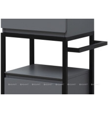 Полотенцедержатель для пеналов Allen Brau Priority черный браш 1.31008.BB