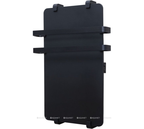 Полотенцесушитель Allen Brau INFINITY 1000х440 мм черный матовый с рейлингом 2.0 и креплением черный браш 00325637