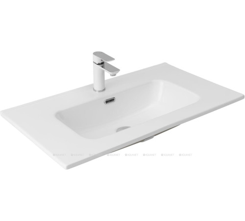 Комплект 1 Раковина-столешница Aquanet Flat 80 00254364