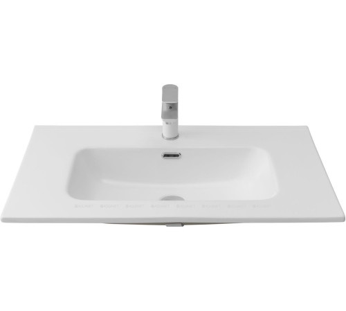 Раковина-столешница Aquanet Flat 80 белый матовый 00330431