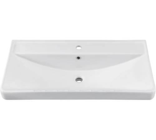 Комплект 1 Раковина керамическая накладная Aquanet Ирис 905x465x205 мм 00323883