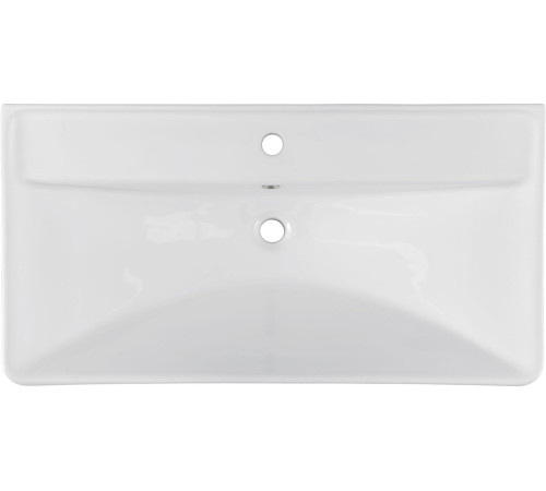 Комплект 1 Раковина керамическая накладная Aquanet Ирис 905x465x205 мм 00323883