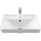 Раковина керамическая накладная Logan Ирис-Т 508х420х190 мм 00346263