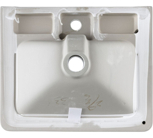 Раковина керамическая накладная Logan Ирис-Т 508х420х190 мм 00346263