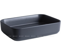 Раковина накладная Allen Brau FANTASY Quad 500x360 мм антрацит 4.11021.AN