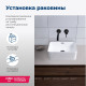 Раковина накладная Aquanet PERFECT-1 405х315х140 мм PERFECT-1