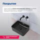 Раковина накладная Aquanet PERFECT-2-MB 480х315х140 мм черный матовый PERFECT-2-MB