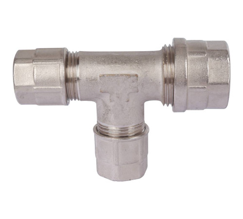 Тройник переходной Prandelli Multyrama 26.3x20.2x20.2 мм винтовой 103.33.64.4