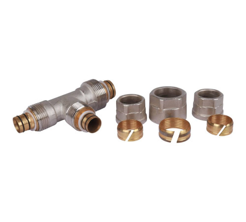 Тройник переходной Prandelli Multyrama 32.3х26.3х26.3 мм винтовой 103.33.76.6