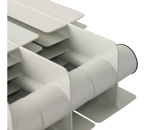 Радиатор биметаллический Global STYLE PLUS 350 6 секций боковое подключение RAL 9010 STP03501006