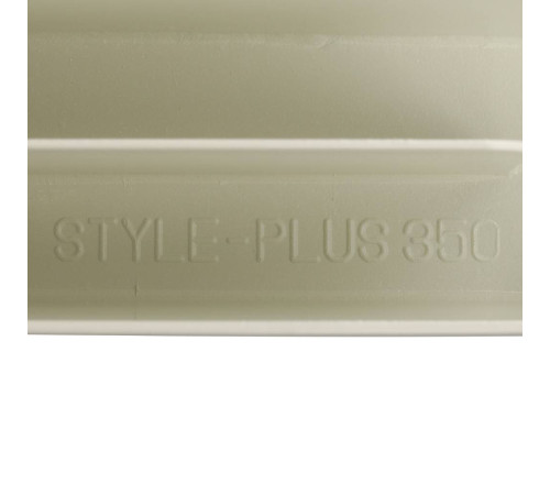 Радиатор биметаллический Global STYLE PLUS 350 10 секций боковое подключение RAL 9010 STP03501010