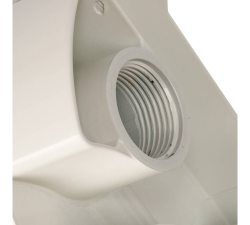 Радиатор биметаллический Global STYLE PLUS 500 4 секции боковое подключение белый RAL 9010 STP05001004