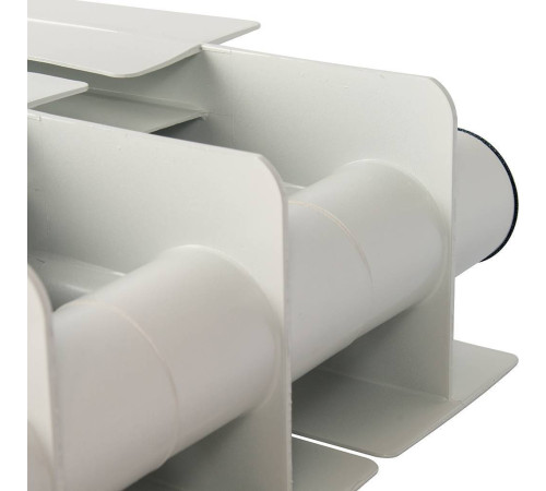 Радиатор биметаллический Global STYLE PLUS 500 4 секции боковое подключение белый RAL 9010 STP05001004