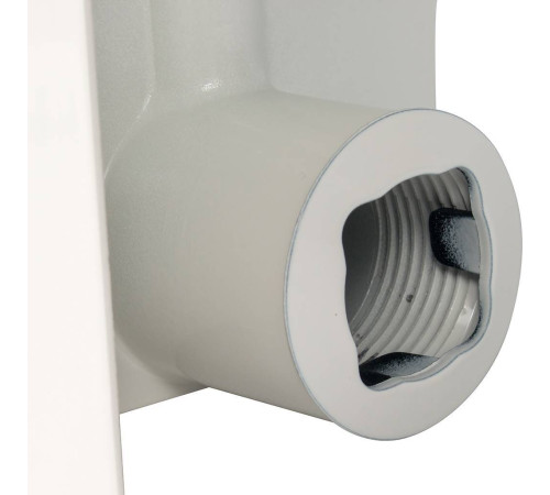 Радиатор биметаллический Global STYLE PLUS 500 4 секции боковое подключение белый RAL 9010 STP05001004