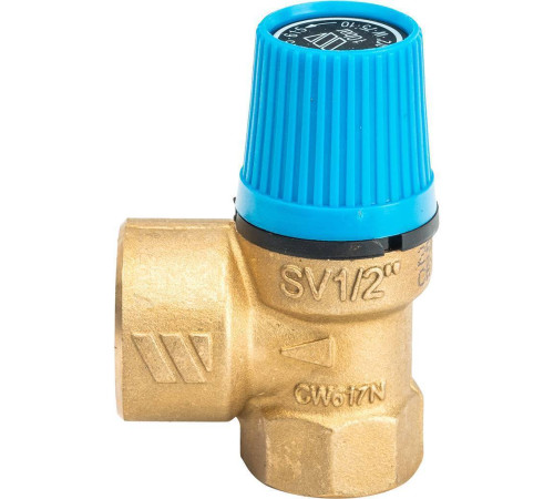 Предохранительный клапан для систем водоснабжения Watts SVW 1/2 10 бар 10004705