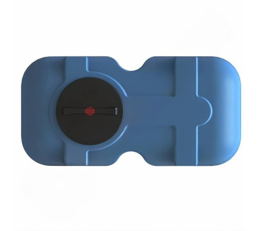 Бак для воды АНИОН Танк 1500 л с фланцем, крышкой с клапанами и сливом Т1500ФК2З