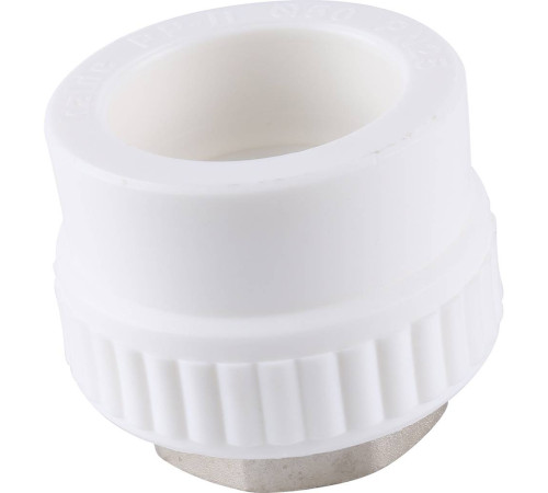 Муфта комбинированная Kalde 50x1 1/2 ВР под шестигранник полипропиленовая 3222-nfo-501b06