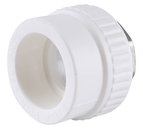 Муфта комбинированная Kalde 50x1 1/2 ВР под шестигранник полипропиленовая 3222-nfo-501b06