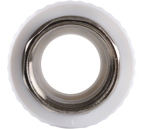 Муфта комбинированная Kalde 50x1 1/2 ВР под шестигранник полипропиленовая 3222-nfo-501b06