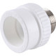 Муфта комбинированная Kalde 50x1 1/2 НР под шестигранник полипропиленовая 3222-nmo-501b06