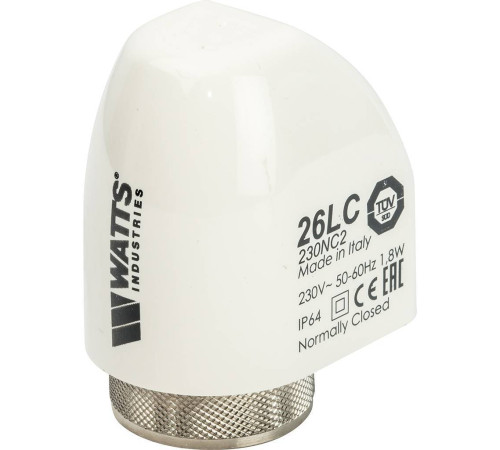 Сервопривод Watts 26LC электротермический 230 В 10025872