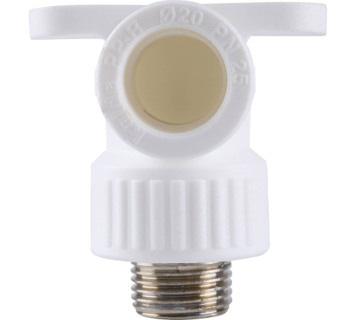 Угольник Kalde PPR с креплением и наружной резьбой 20x1/2 3222-btm-200b00