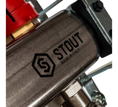 Коллектор из нержавеющей стали с расходомерами STOUT 6 выходов SMS 0917 000006