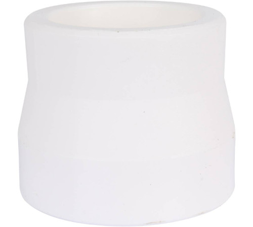Муфта переходная Kalde PP-R 110х75 мм белая 3212-rdc-110750