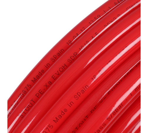 Труба из сшитого полиэтилена STOUT PE-Xa/EVOH 20х2.0 мм бухта 100 м SPX-0002-002020