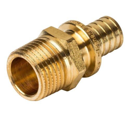Переходник аксиальный STOUT с наружной резьбой 16x1/2 SFA-0001-001612