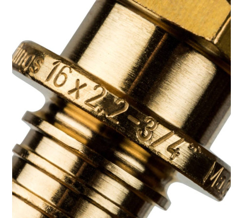 Переходник аксиальный STOUT с наружной резьбой 16x3/4 SFA-0001-001634