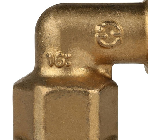 Угольник-переходник STOUT 16x1/2 внутренняя резьба аксиальный SFA-0006-001612