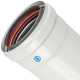 Труба дымоходная STOUT DN80/100 250 мм утепленная SCA-0080-800250