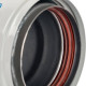 Труба дымоходная STOUT DN80/100 250 мм утепленная SCA-0080-800250