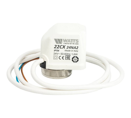 Сервопривод электротермический Watts 22CX нормально открытый 24 В 10029672