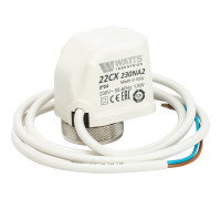 Сервопривод электротермический Watts 22CX230NA2 нормально открытый 230 В 10029674