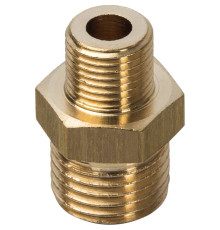 Ниппель переходной STOUT 1/4x1/8 НН латунный SFT-0003-001418