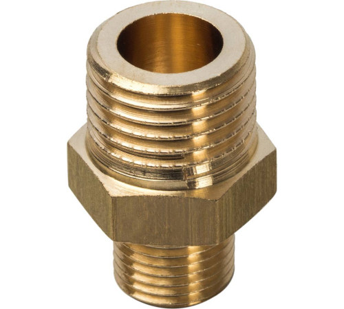 Ниппель переходной STOUT 1/4x1/8 НН латунный SFT-0003-001418