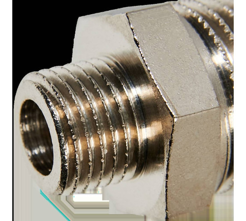 Ниппель переходной STOUT никелированный 1/2x1/4 НР-НР SFT-0004-001214