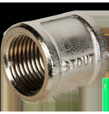Муфта никелированная STOUT ВВ 1/2 SFT-0006-001212