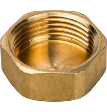 Заглушка резьбовая STOUT 1/8 ВР латунная SFT-0026-000018