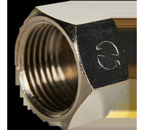 Заглушка STOUT никелированная ВР 3/8 SFT-0027-000038