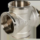 Крестовина STOUT ВВ никелированная 2 SFT-0031-000002