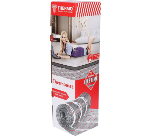 Нагревательный мат Thermo Thermomat TVK-130 2 м² комплект без регулятора TVK-130-2
